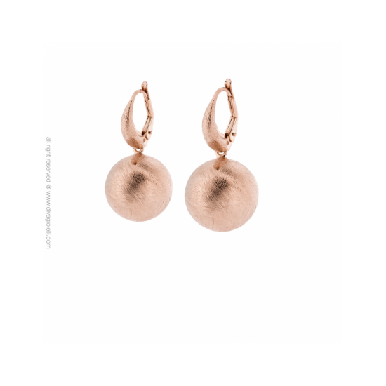 17295RM - Earrings - Luce. lever back. rosé gold
