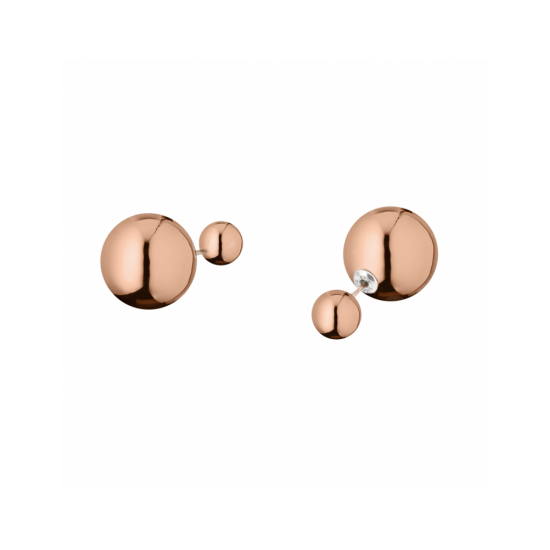 17329RP14 - Earrings - Eclisse. rosé gold poly. pair