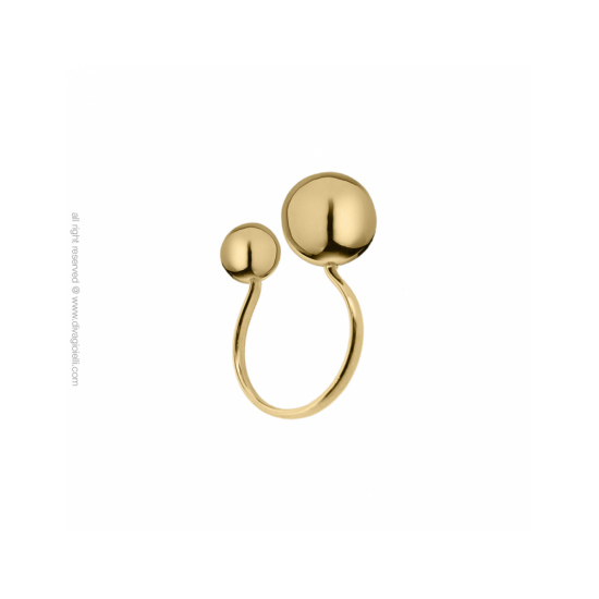 17335GP - Ring - Eclisse, gold poly