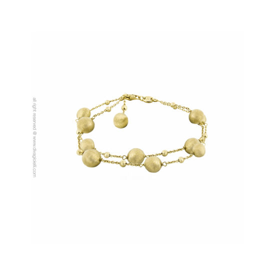 17355GM - Bracelet - Stella. two threads. gold