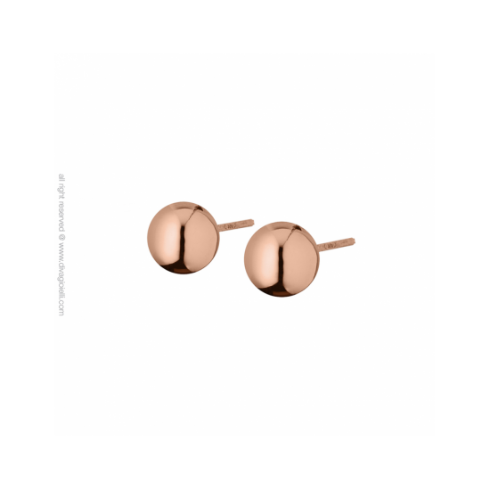 17396RP - Earrings - Eclisse Polo. rosé gold poly