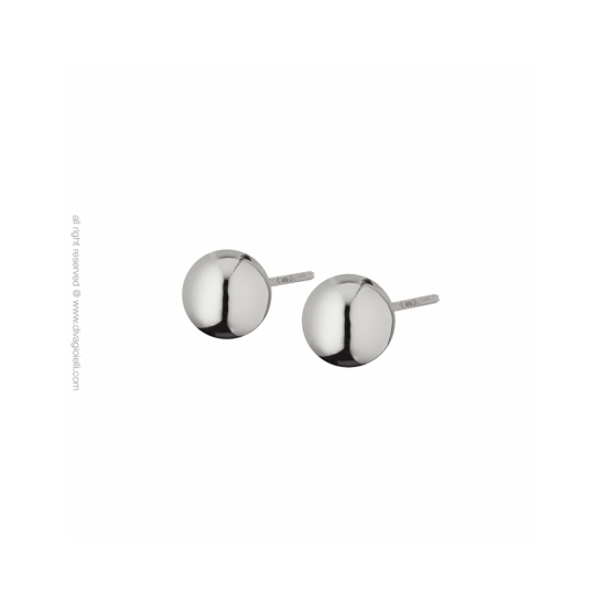 17396ZP - Earrings - Eclisse Polo. rhodium poly