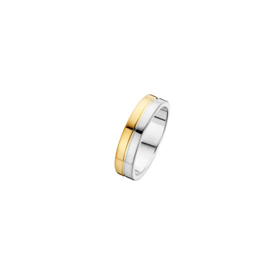 41-R111605 - goud/zilveren ring